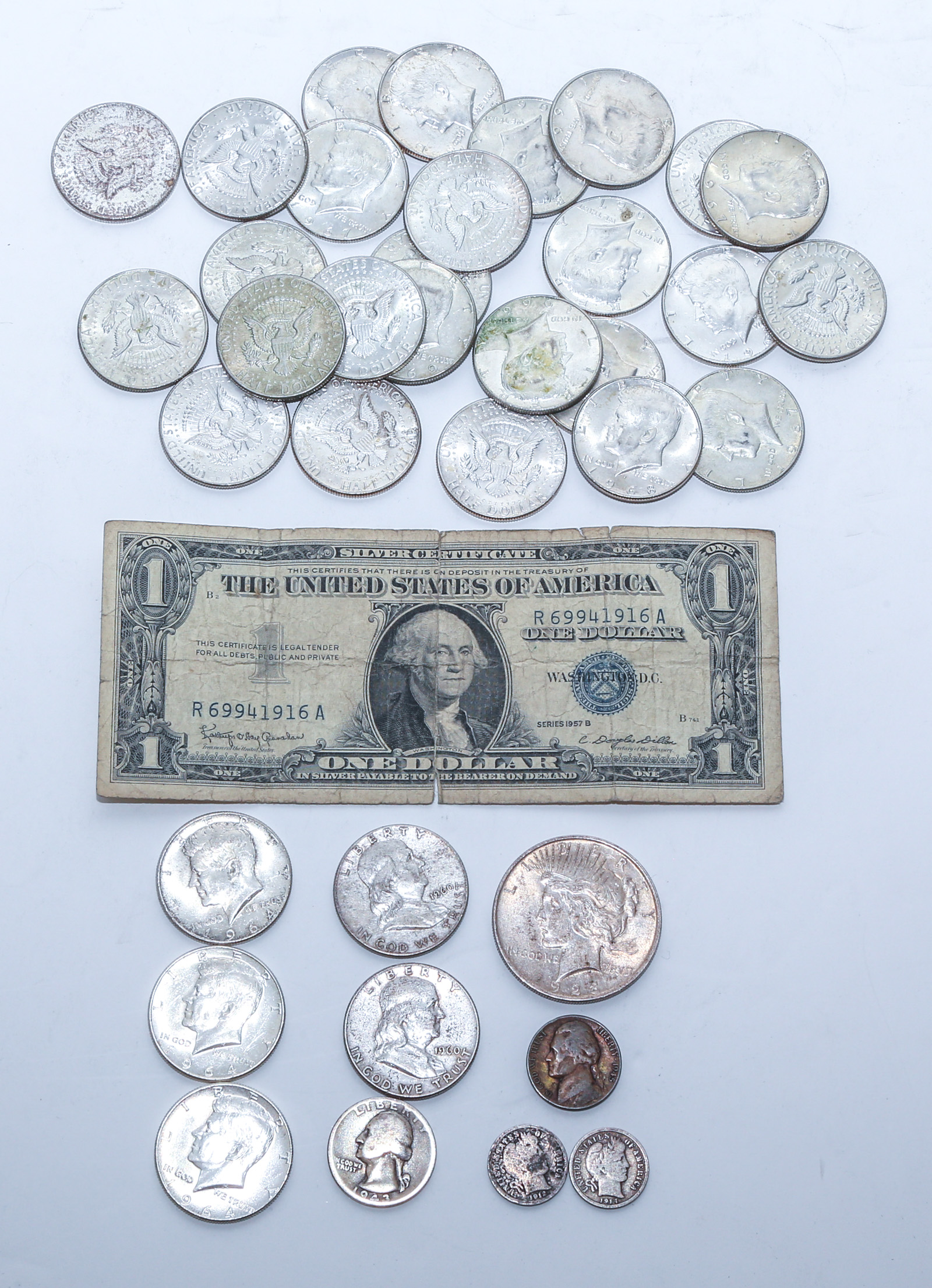 FAMILY SILVER COIN COLLECTION 26