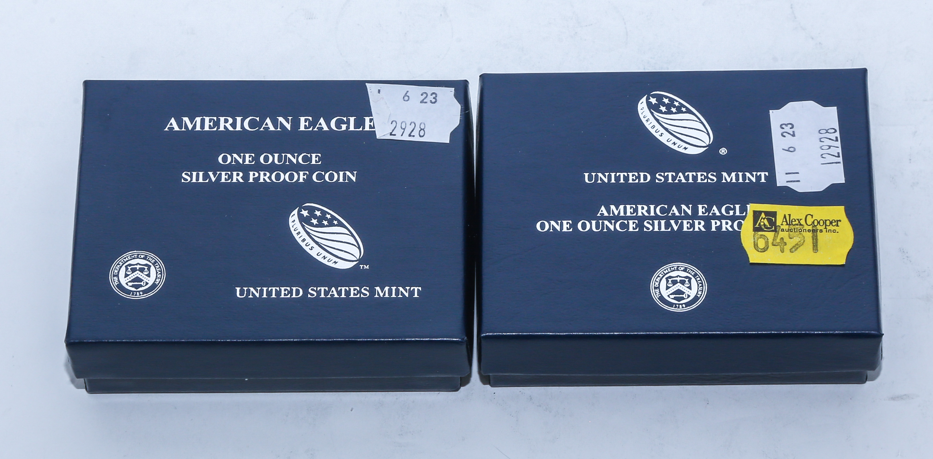 2013-W & 2014-W PROOF SILVER EAGLES