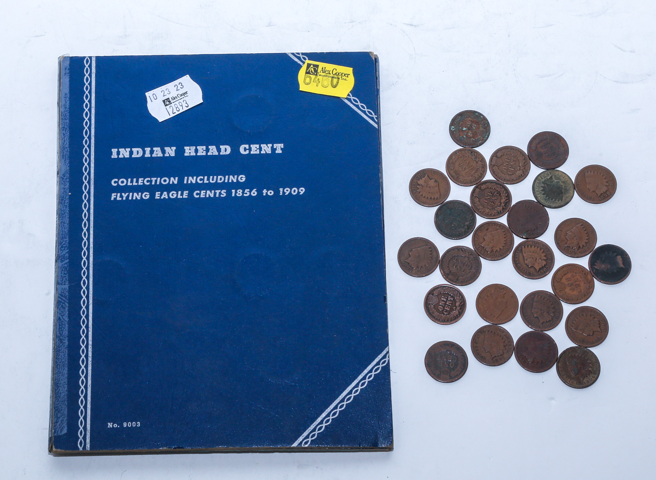 INDIAN CENT COLLECTION, FOLDER