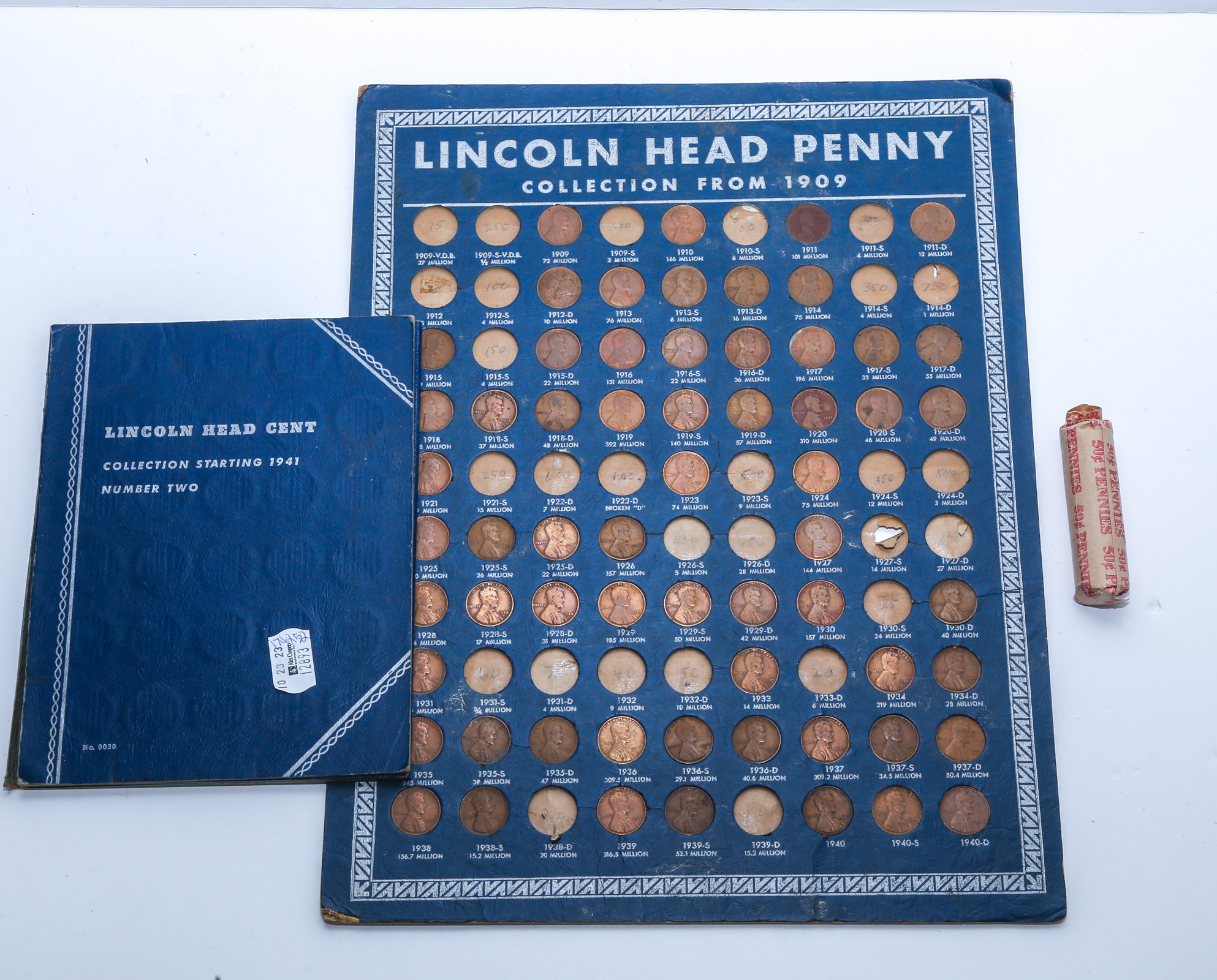 FAMILY LINCOLN CENT COLLECTION