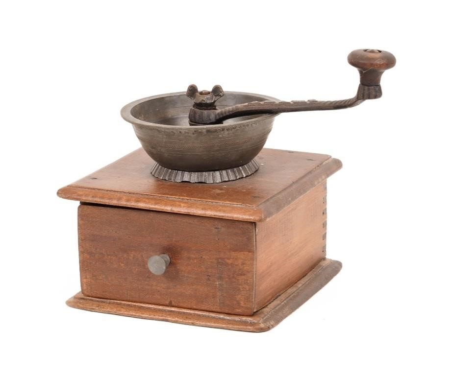 Adam's box mill with pewter hopper