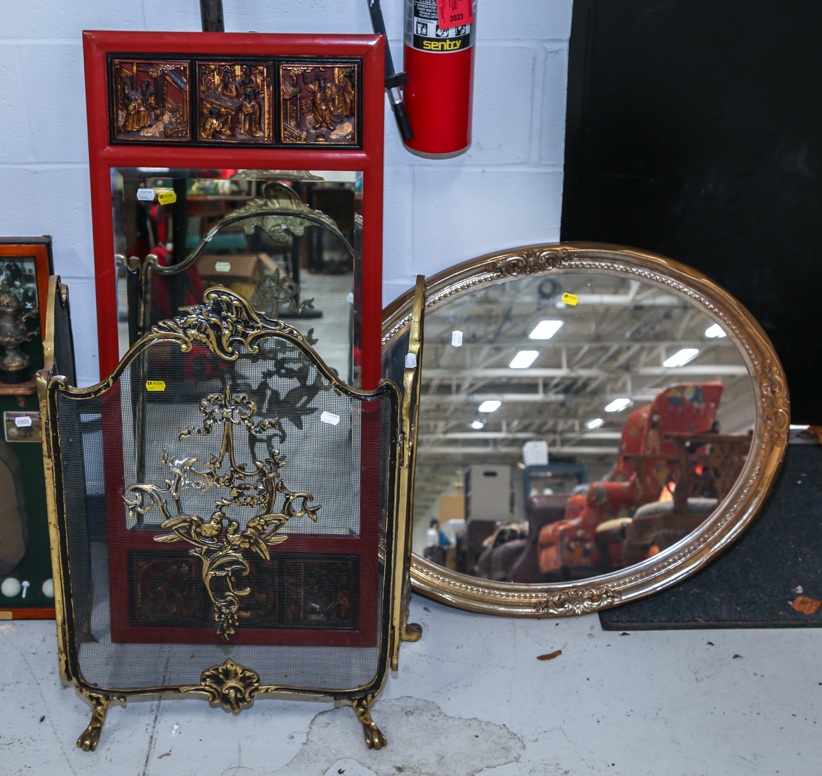 ASSORTED FURNITURE & DECORATIONS Including