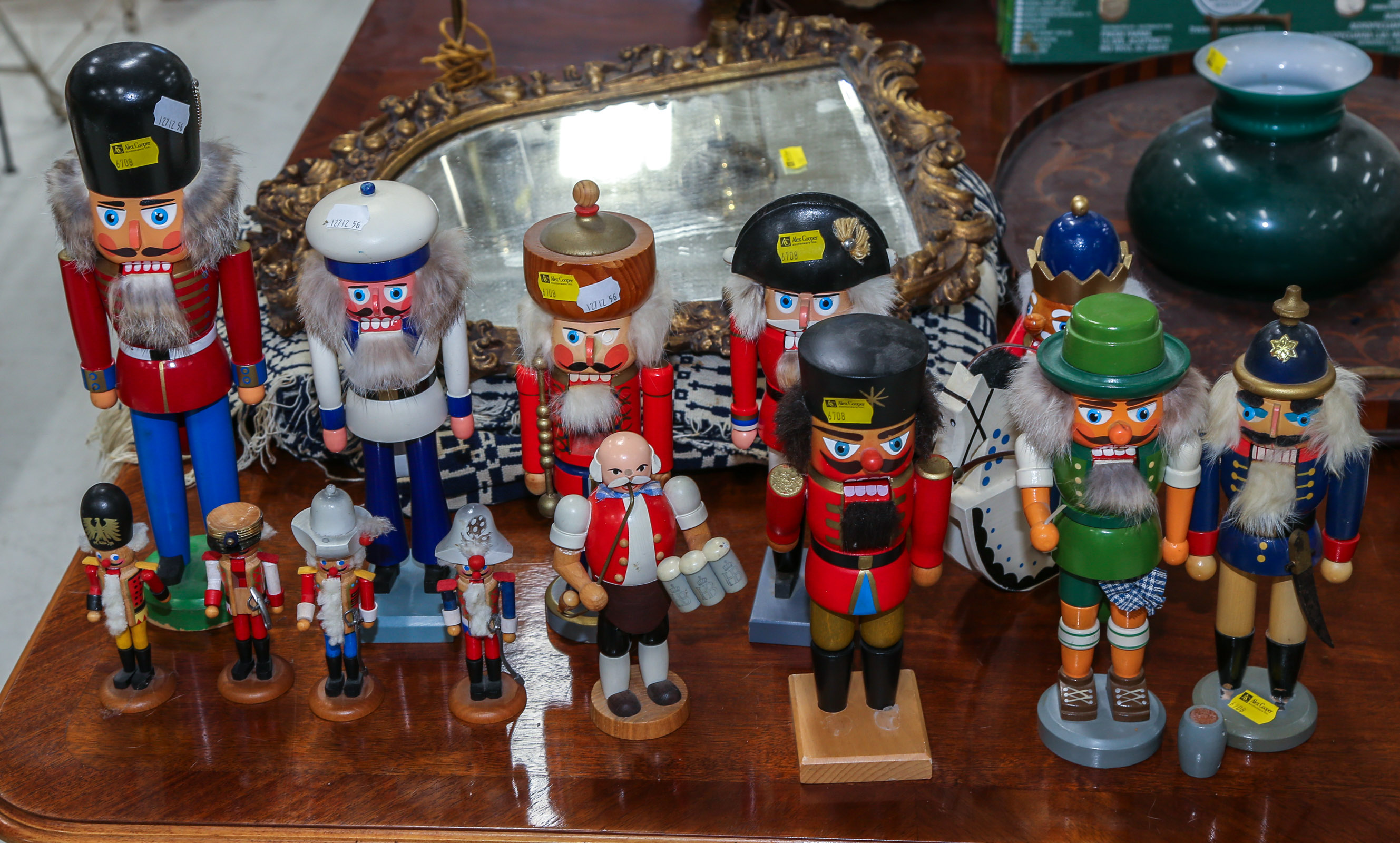 LARGE GROUP OF GERMAN NUT CRACKERS Comprising