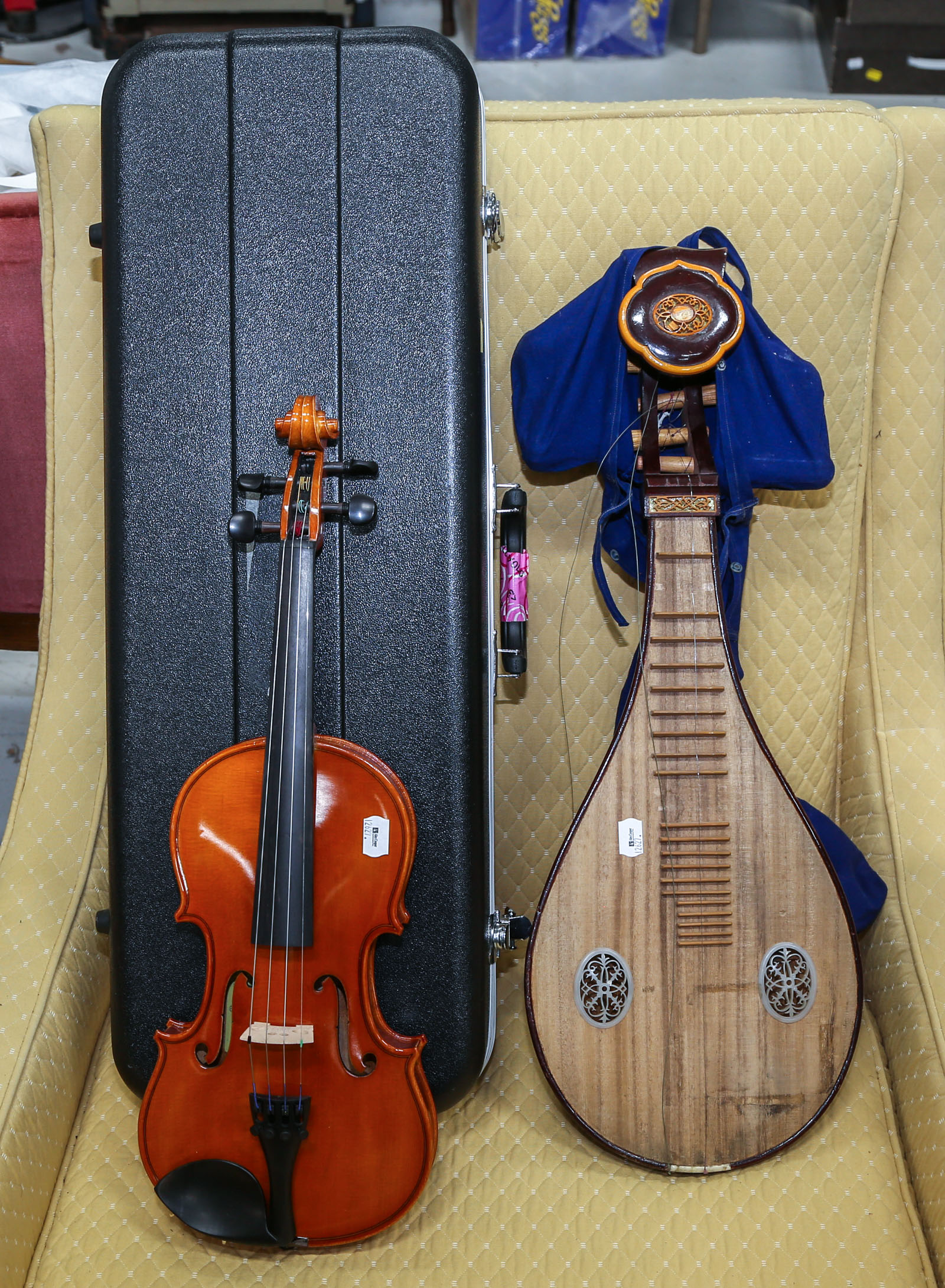 STROBEL STUDENT'S VIOLIN & A CHINESE