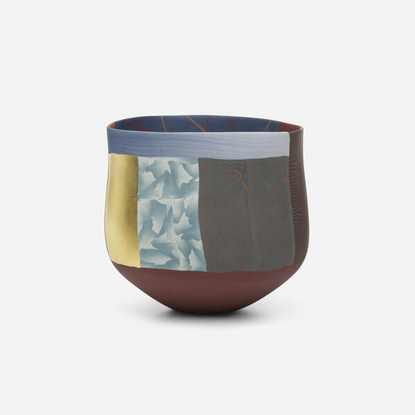 Thomas Hoadley. Nerikomi bowl.