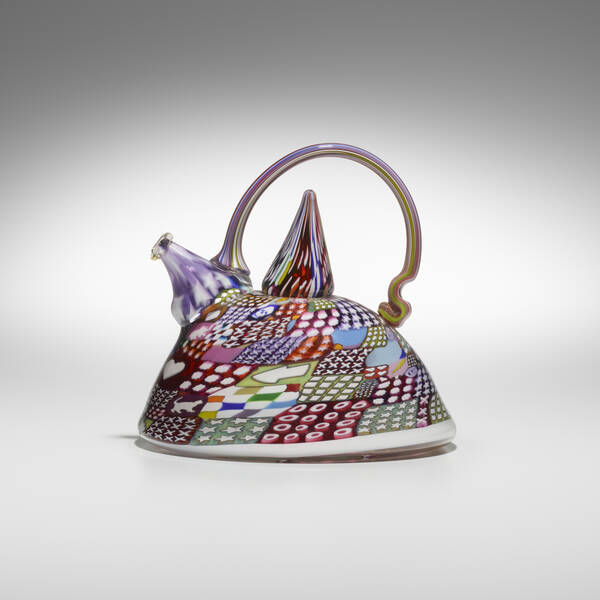 Richard Marquis Crazy Quilt Teapot  3c7975