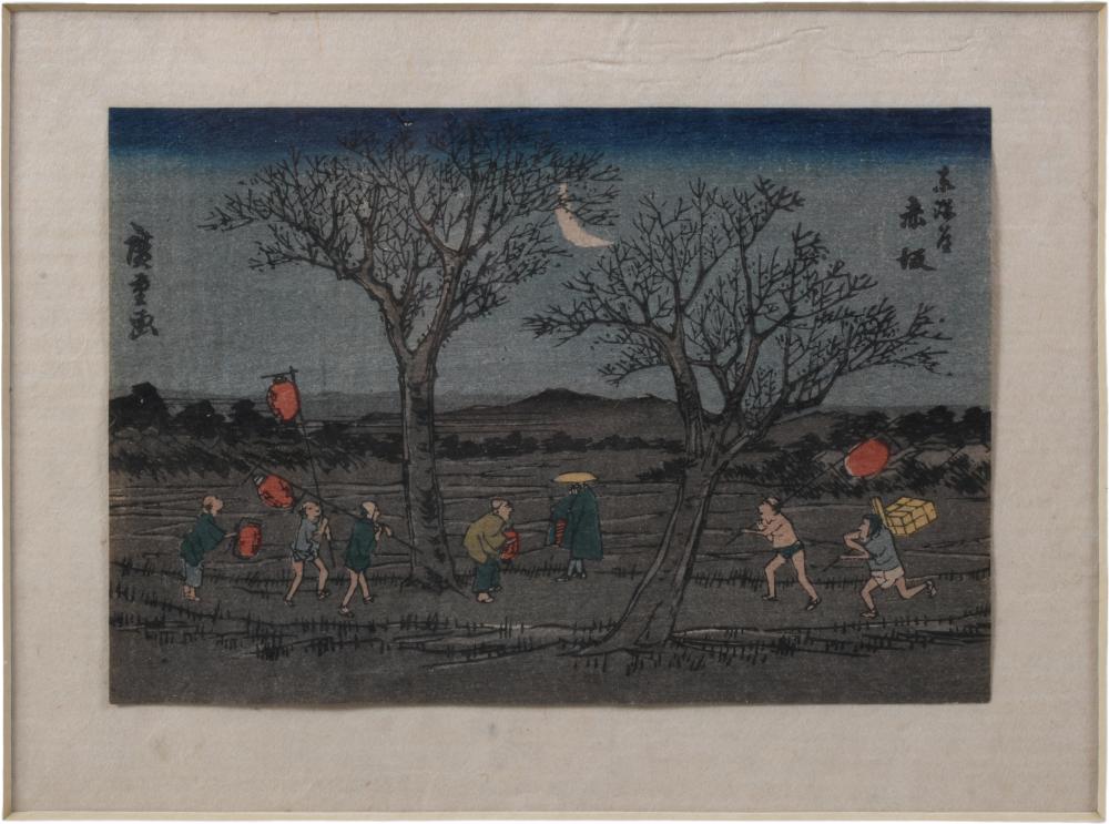 UTAGAWA HIROSHIGE, JAPANESE 1797-1858,