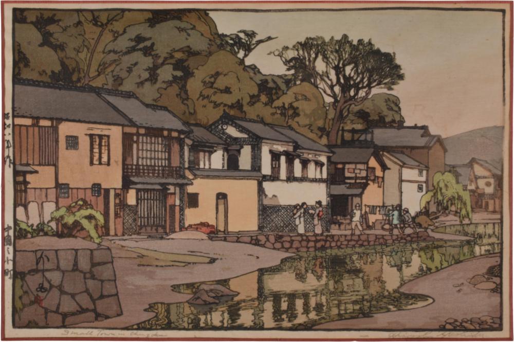 HIROSHI YOSHIDA JAPANESE 1876 1950  3c7a01