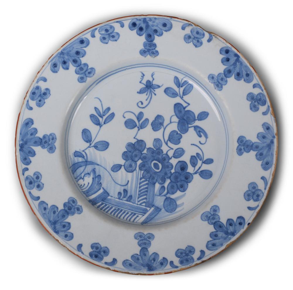 ENGLISH DELFTWARE BLUE AND WHITE