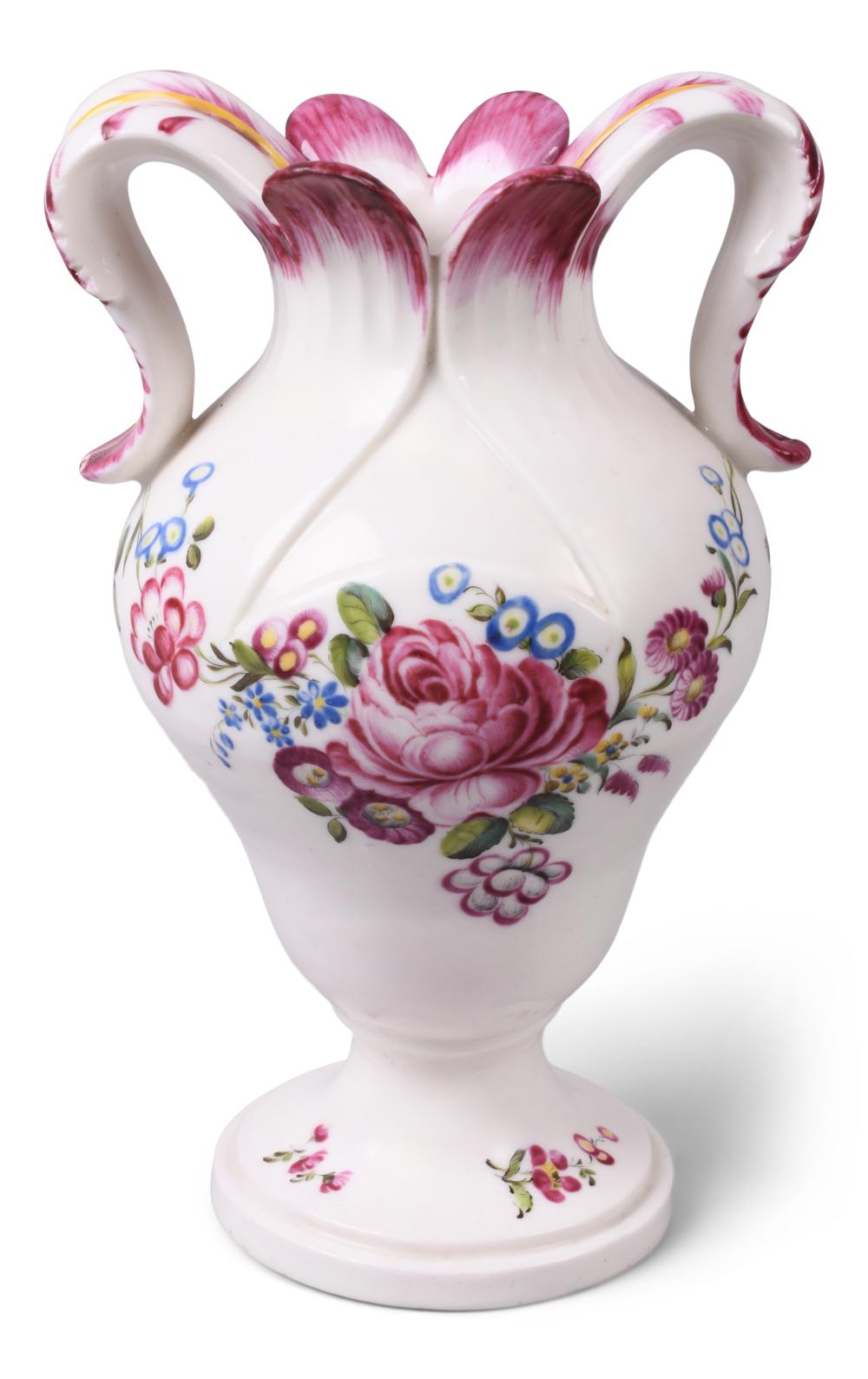 MENNECY PORCELAIN NEO-ROCOCO VASE (VASE