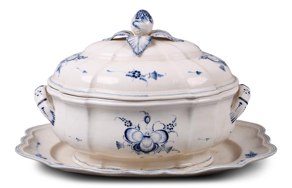 CONTINENTAL CREAMWARE BLUE AND WHITE