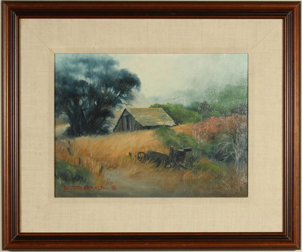 DOROTHY FITZGERALD OIL ON CANVASDOROTHY 3c7ad6