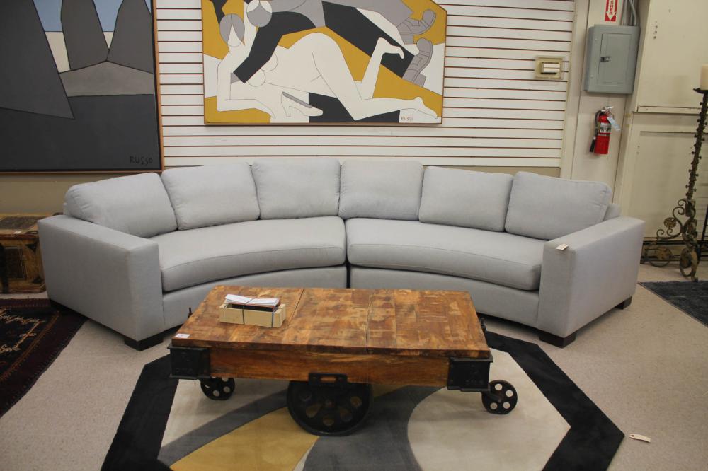 CONTEMPORARY TWO-PART SECTIONAL