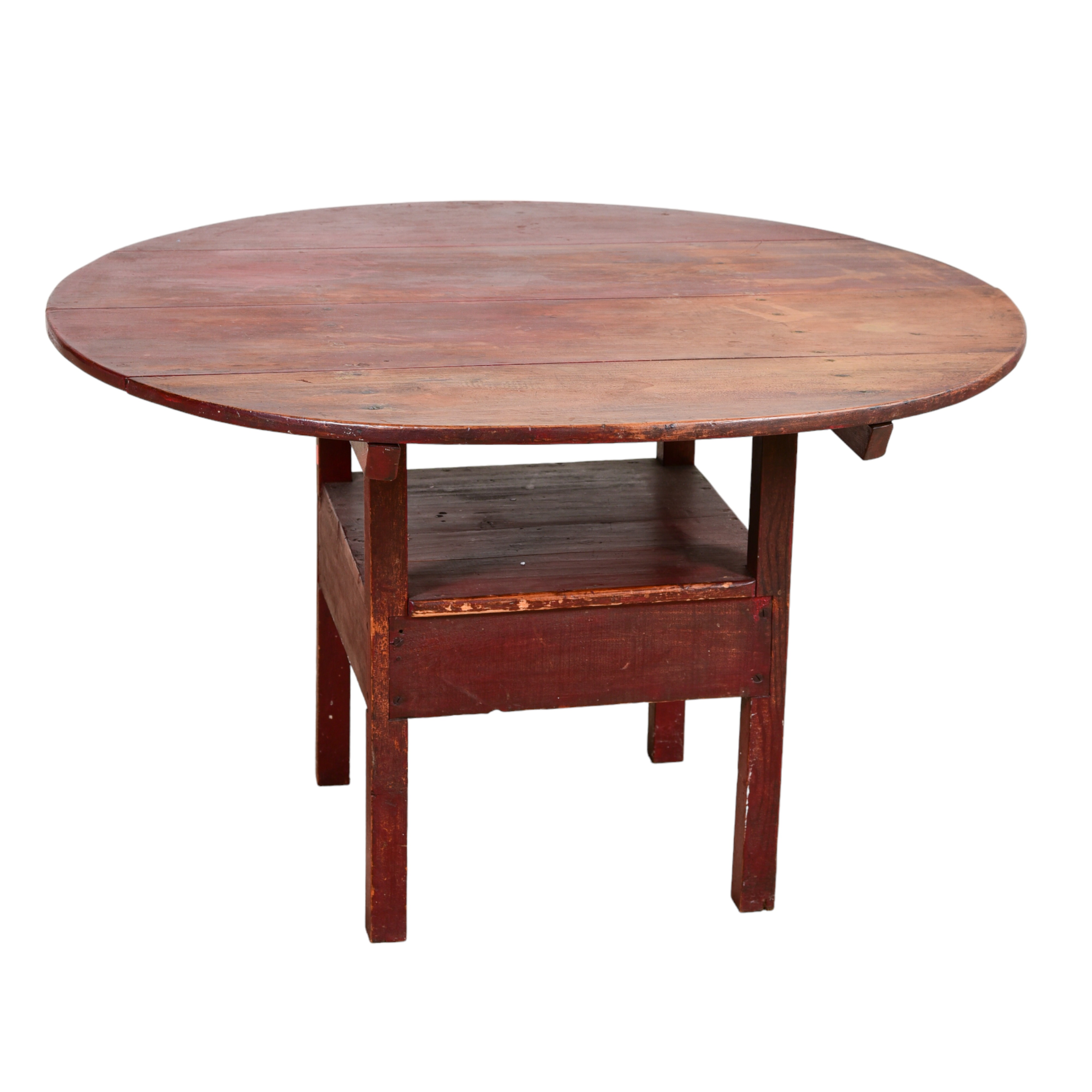 Pine NE chair table, round 4 board