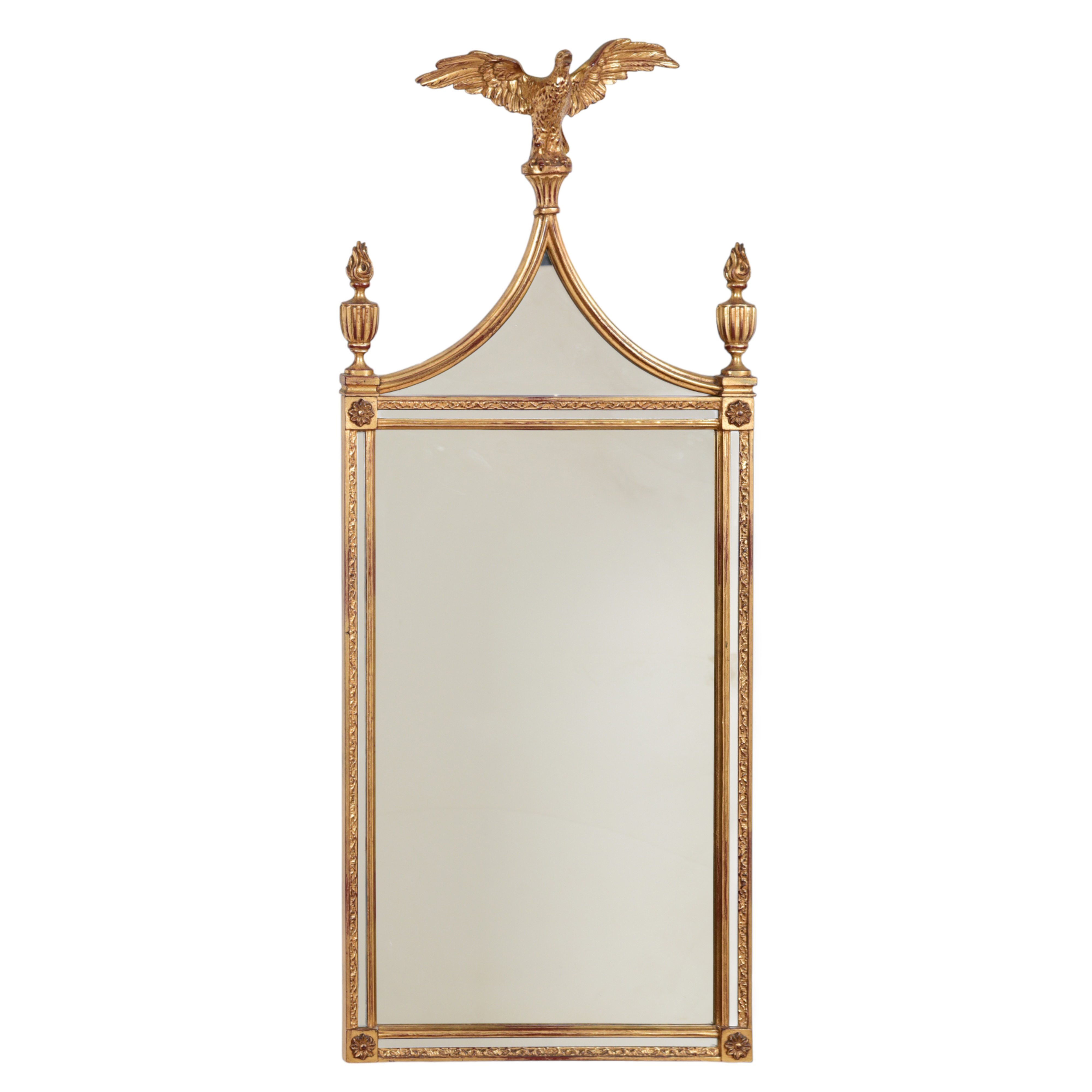 Federal style wall mirror, with