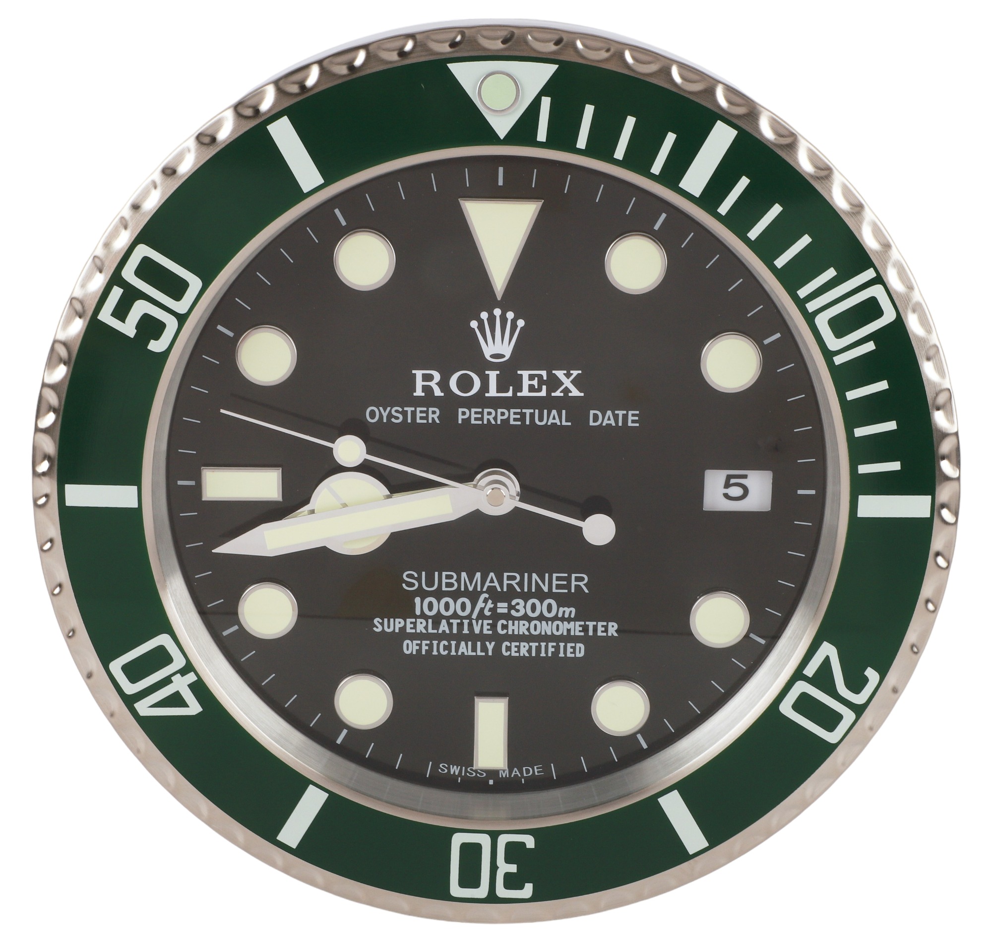 Watch Dealer Display Clock, Rolex, Starbucks,