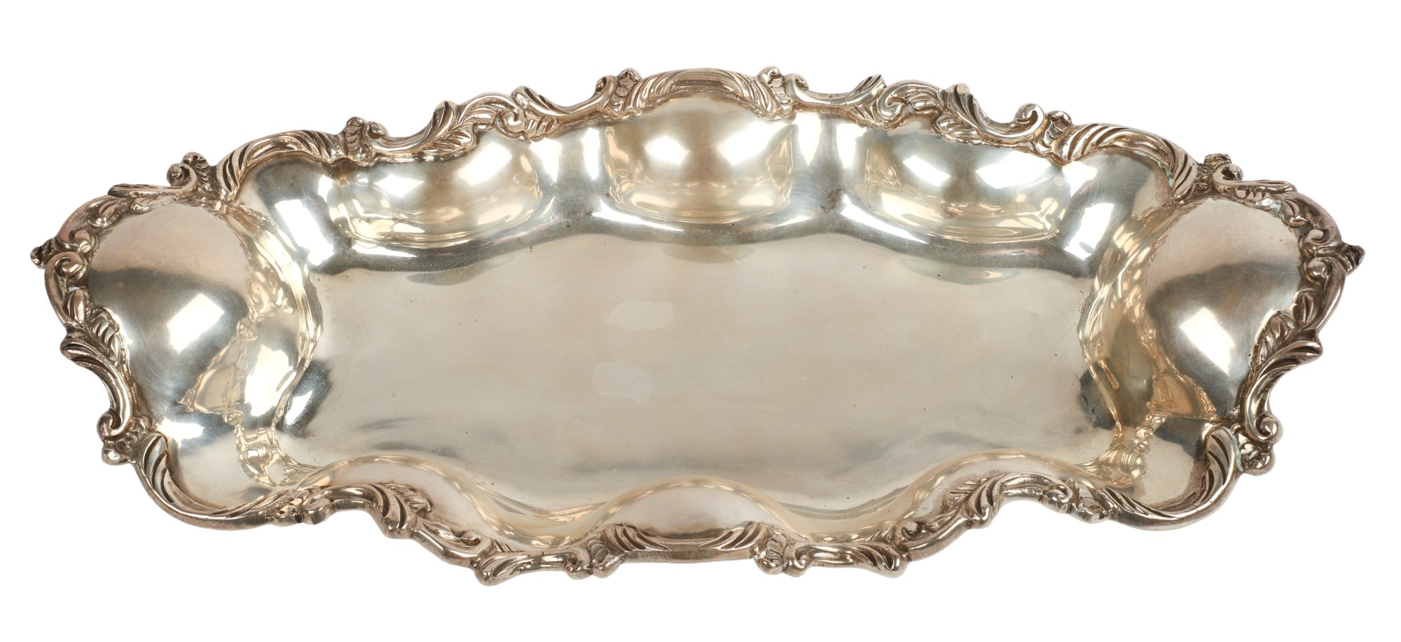 Taxco sterling bread tray, 22 eagle