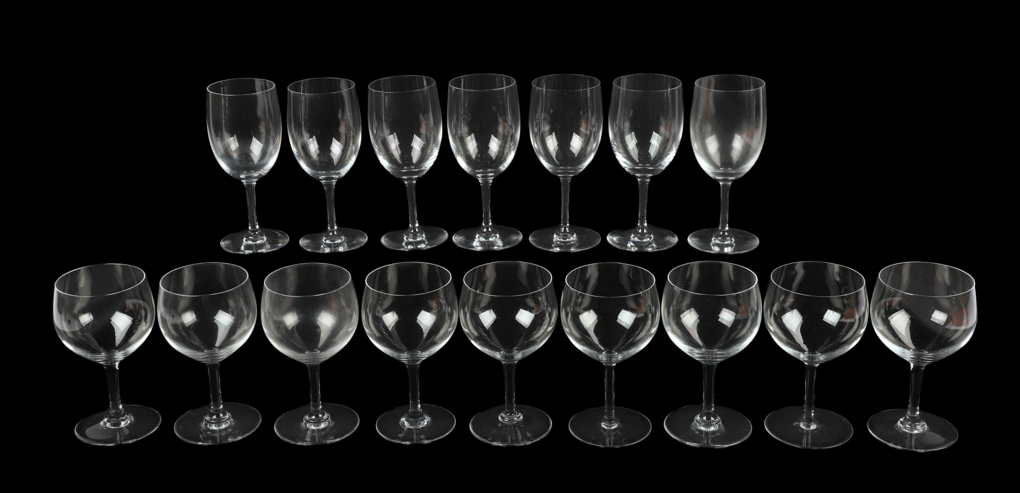  16 Pcs Baccarat crystal stemware  3ca45a