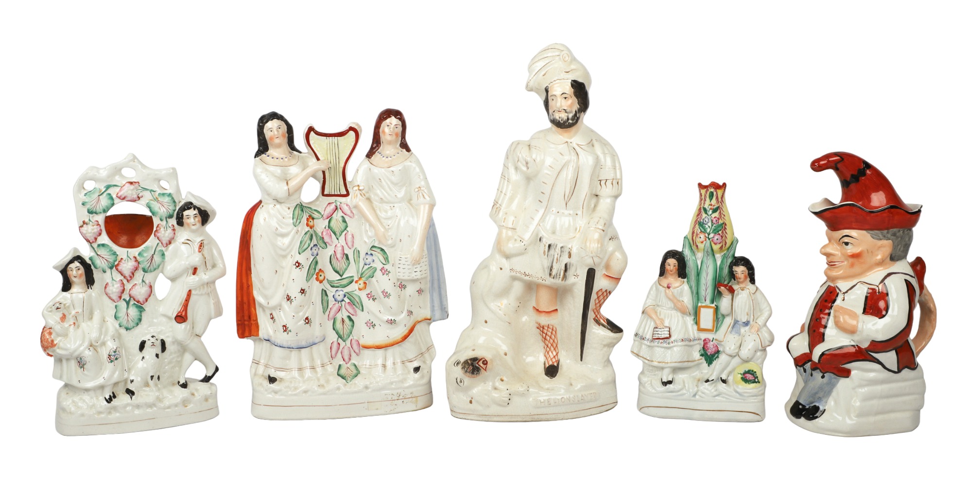 (5) Staffordshire figures to include