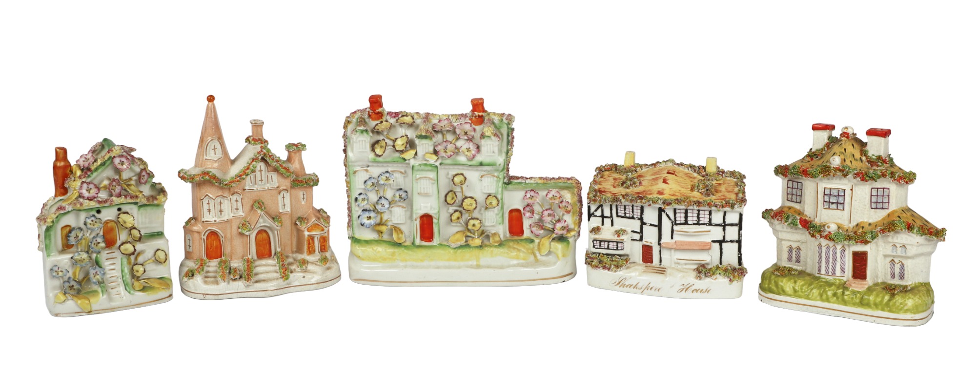 (5) Staffordshire homes and pastille
