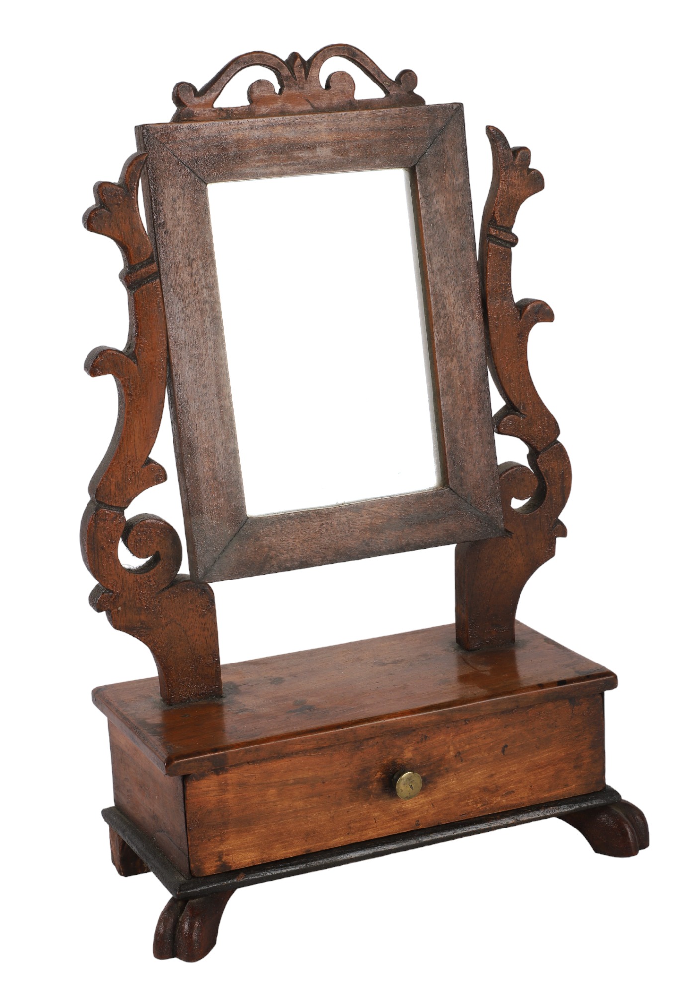 Mahogany Miniature Dressing Mirror  3ca4f2