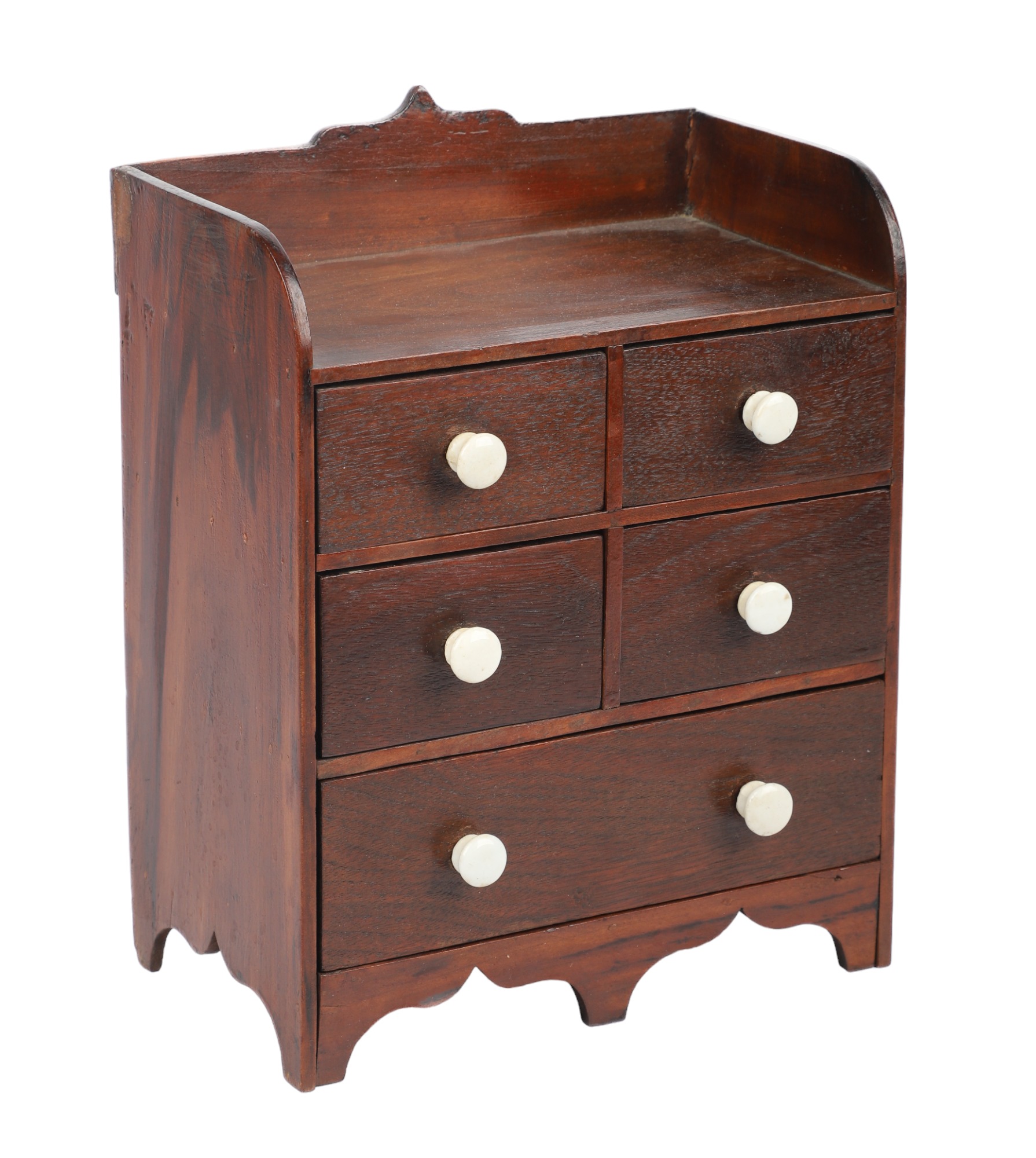 Miniature Five Drawer Chest backsplash 3ca4ef