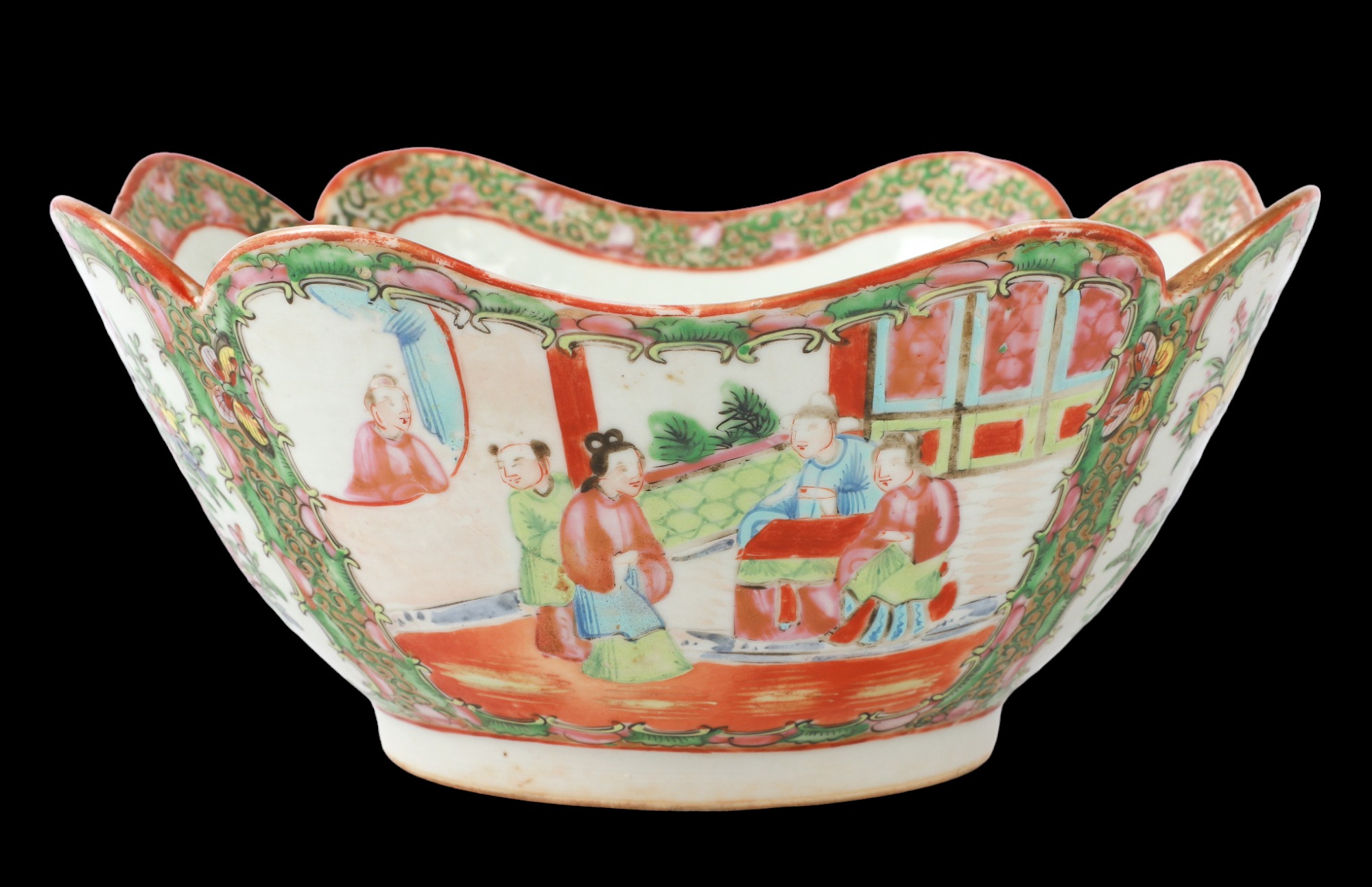 Chinese Rose Medallion porcelain