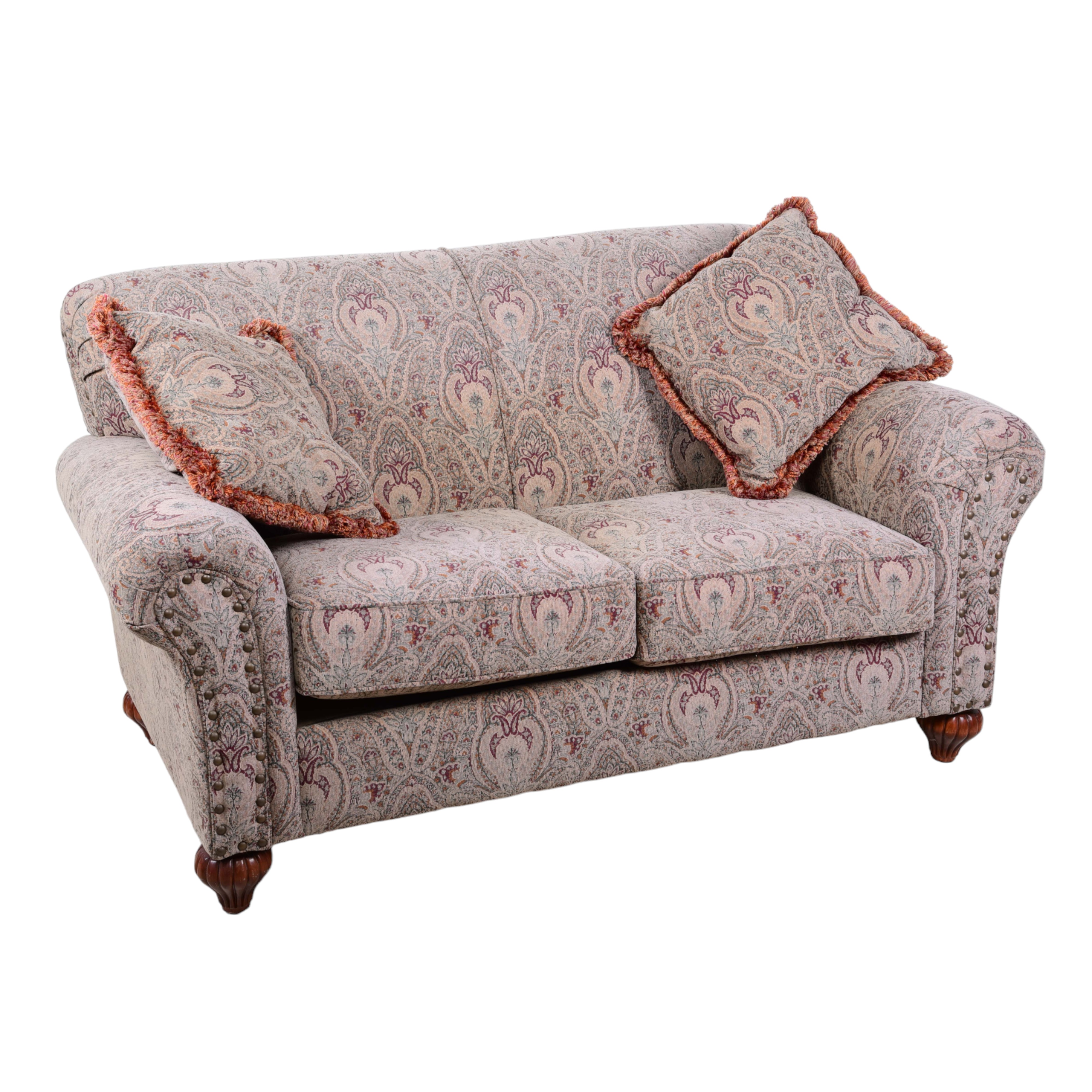 Klaussner upholstered loveseat,