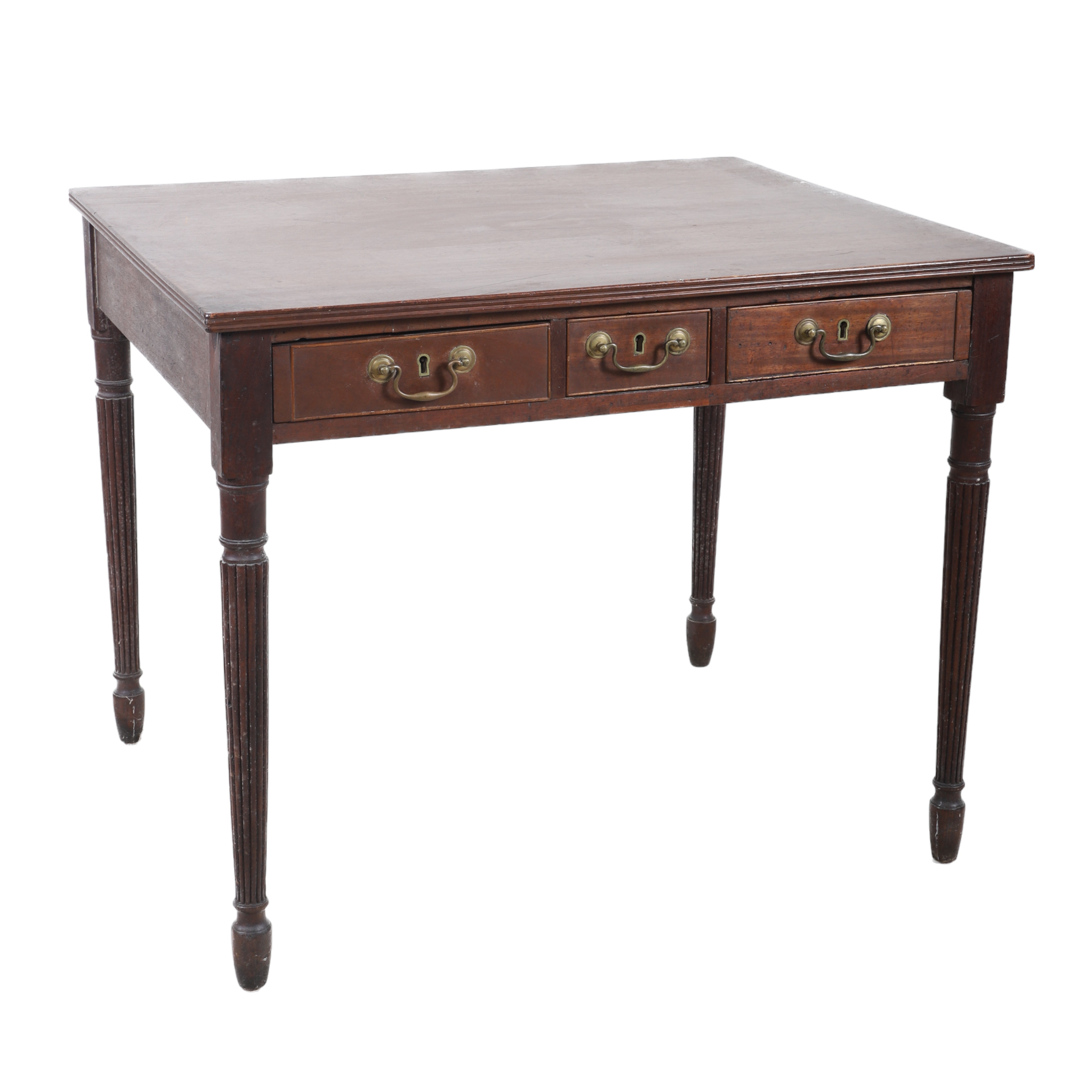 Louis XVI style mahogany desk  3ca580