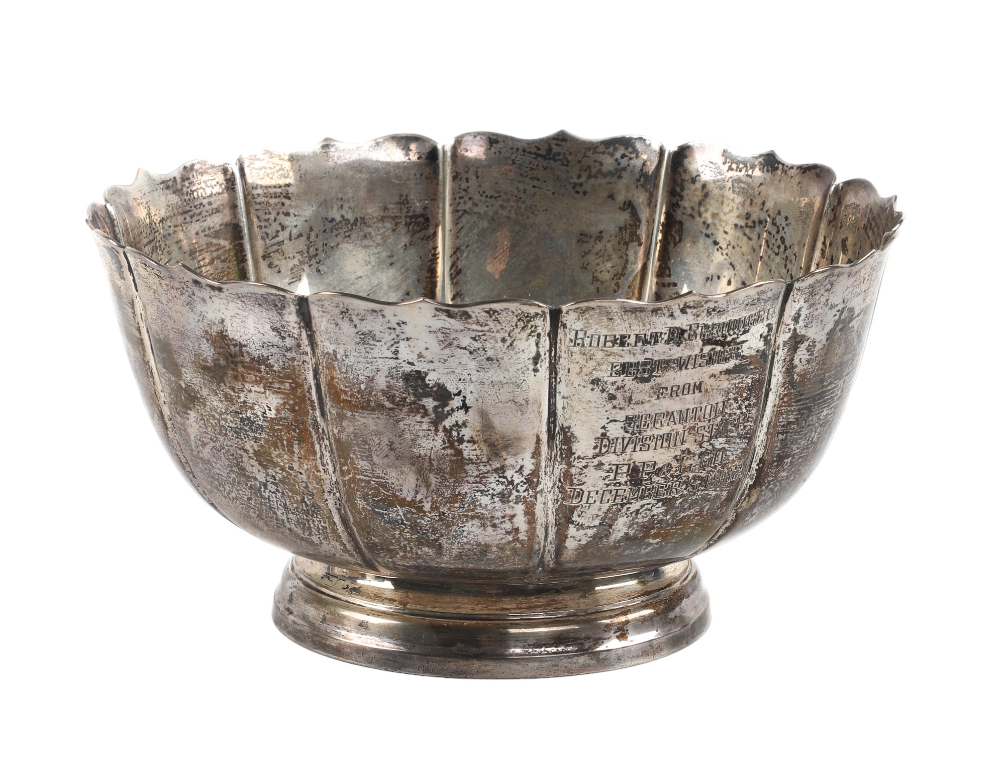 Lunt sterling silver bowl, from Early