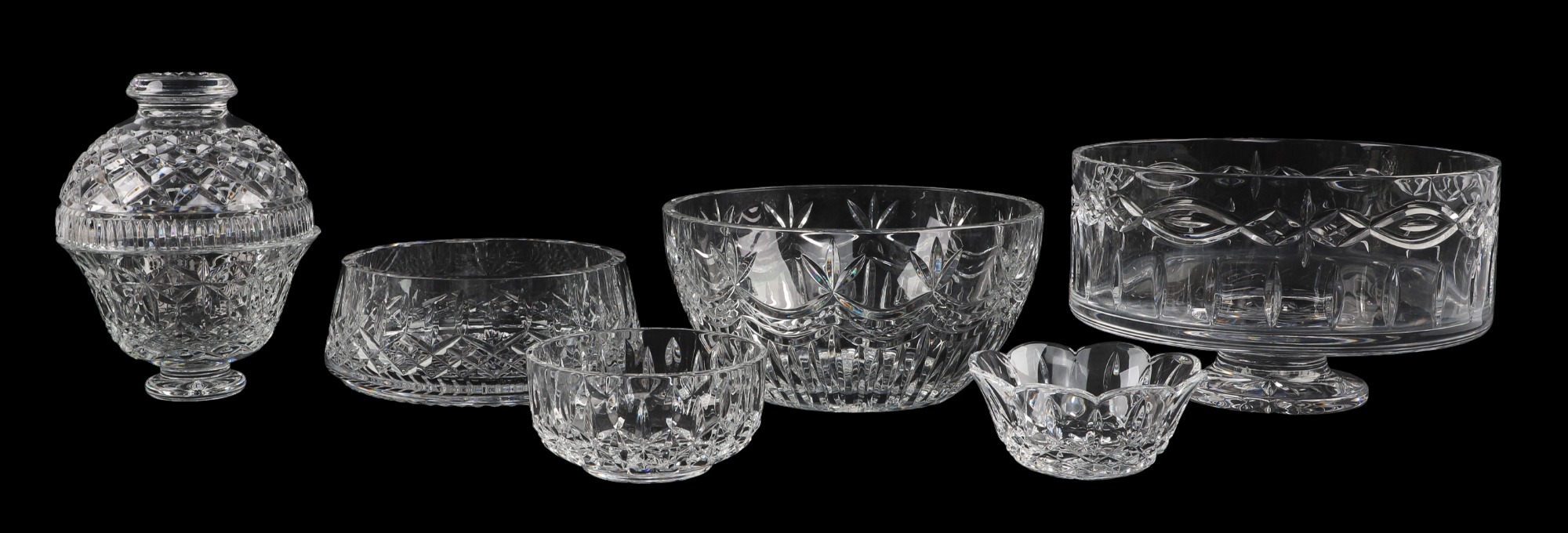  6 Crystal Waterford bowls to 3ca60e