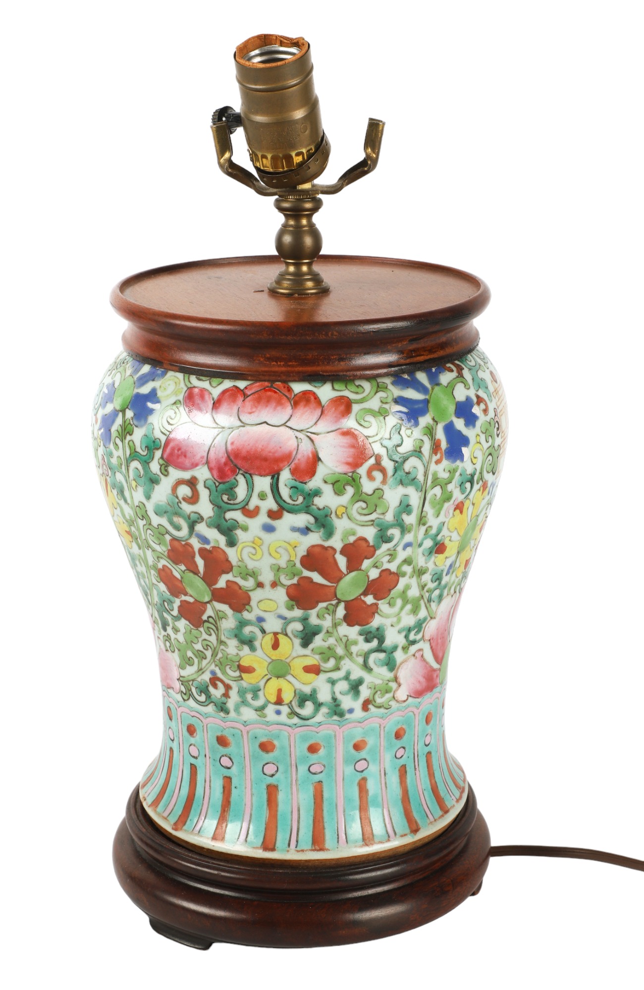 Chinese porcelain vase, double