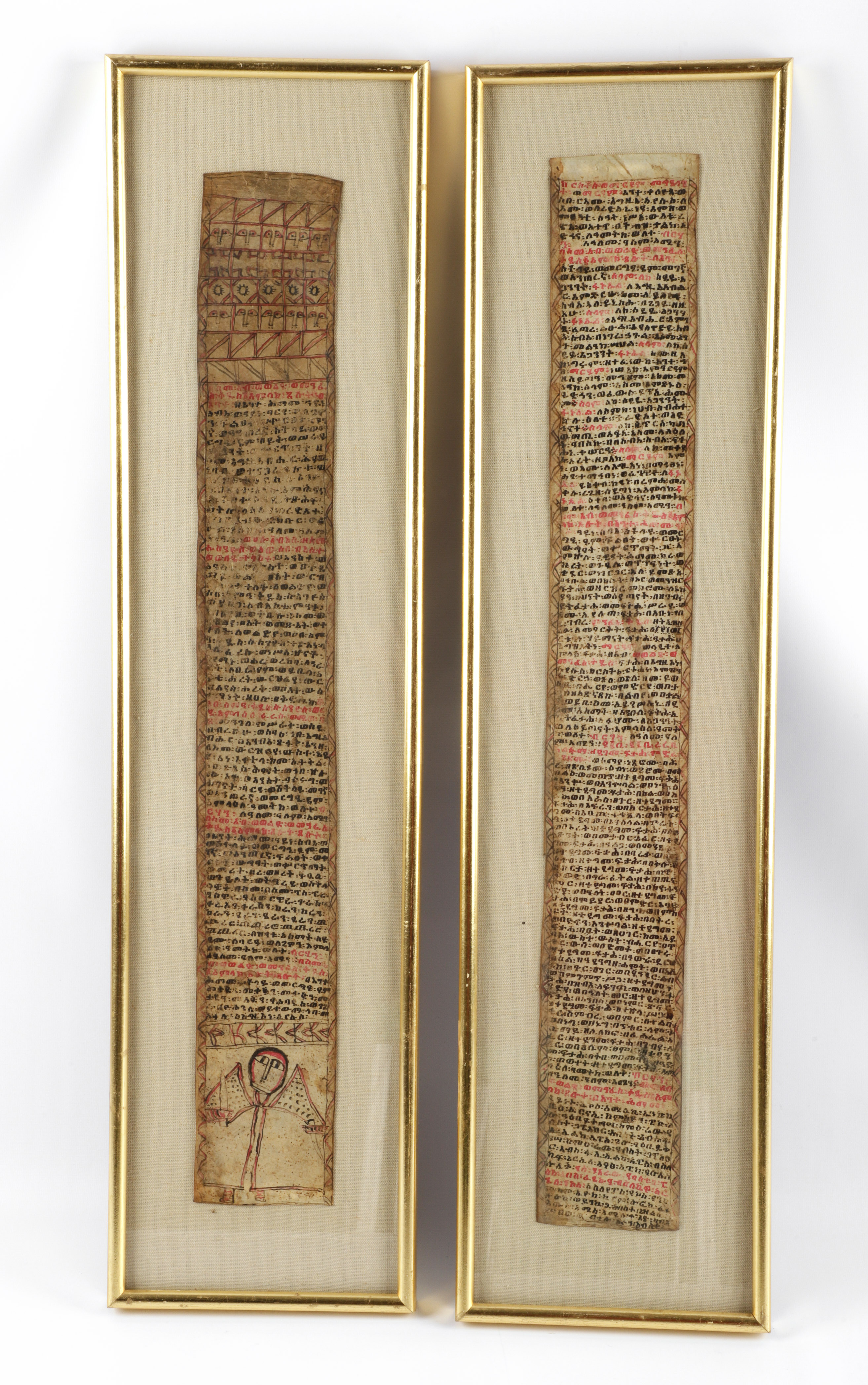 (2) Ethiopian healing scrolls, prayer