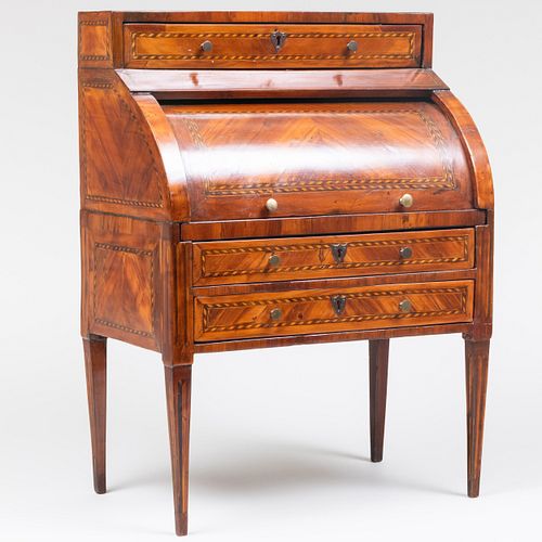 MINIATURE LOUIS XVI KINGWOOD AND TULIPWOOD