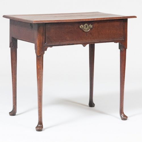 GEORGE I OAK SIDETABLE26 1/2 x 29 x