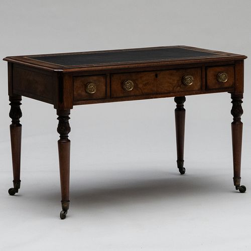 GEORGE IV INLAID EBONIZED AND MAHOGANY 3cab15