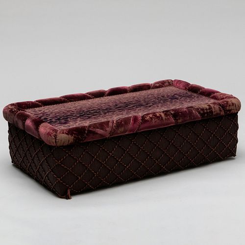 PURPLE VELVET AND LEOPARD UPHOLSTERED 3cab3c