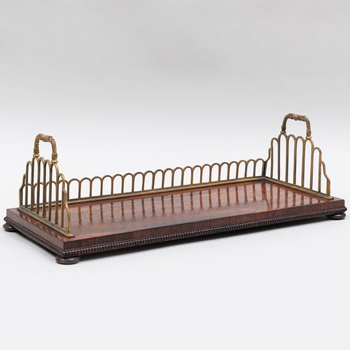 REGENCY GILT METAL MOUNTED ROSEWOOD 3cac02