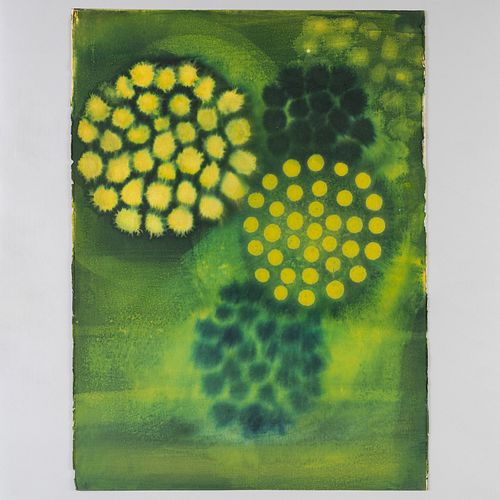 ROSS BLECKNER B 1949 UNTITLEDWatercolor 3cad89