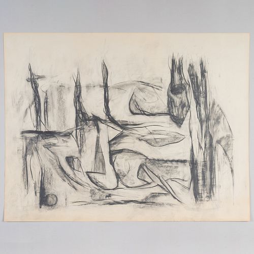 PHILIP TAAFFE B 1955 UNTITLEDPencil 3cad92