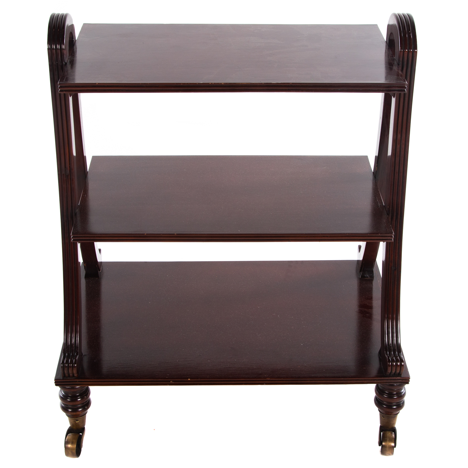 REGENCY STYLE MAHOGANY SIDE STAND