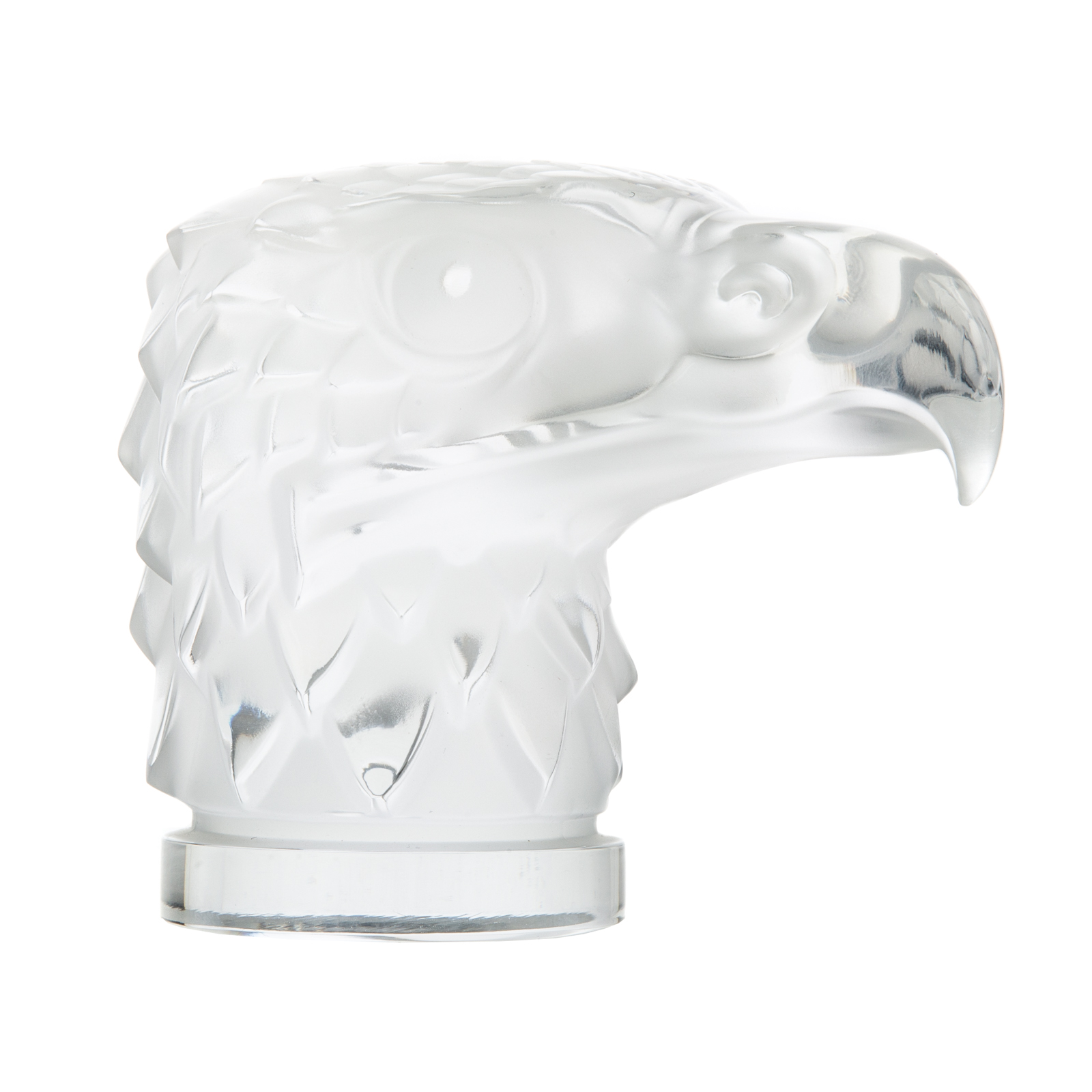 LALIQUE PARTIALLY FROSTED EAGLE 3caf28