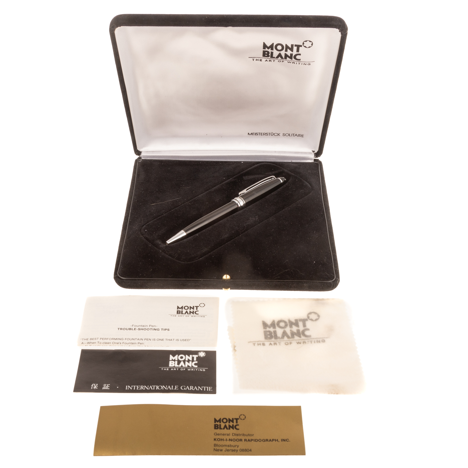 MONTBLANC SOLITAIRE BALLPOINT PEN In