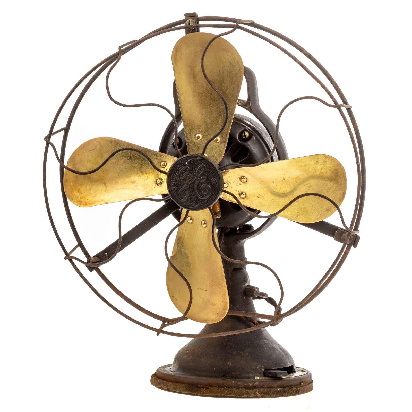 GENERAL ELECTRIC TABLE FAN Circa 3caf5a