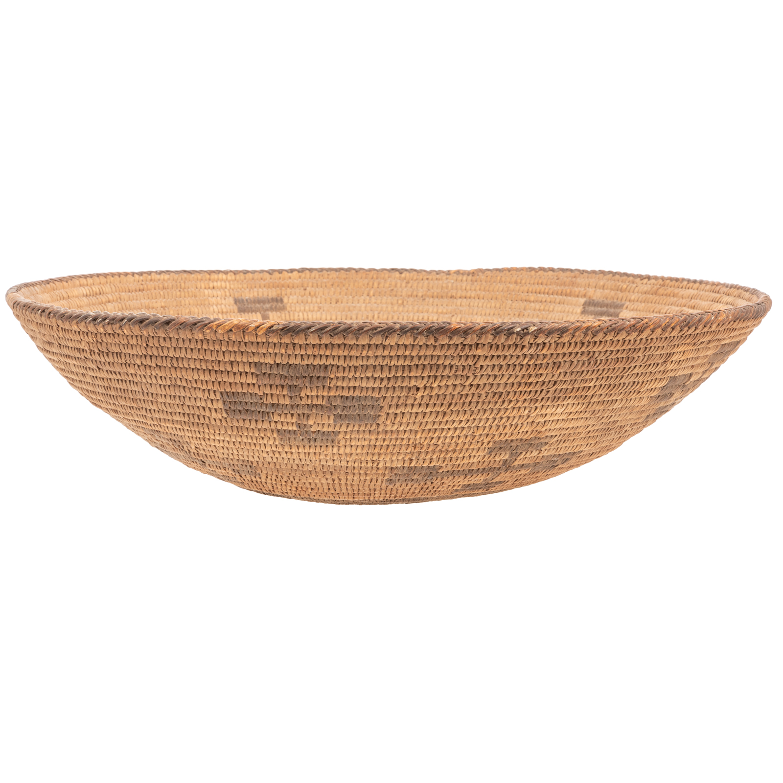 NATIVE AMERICAN GATHERING BASKET 3caf75