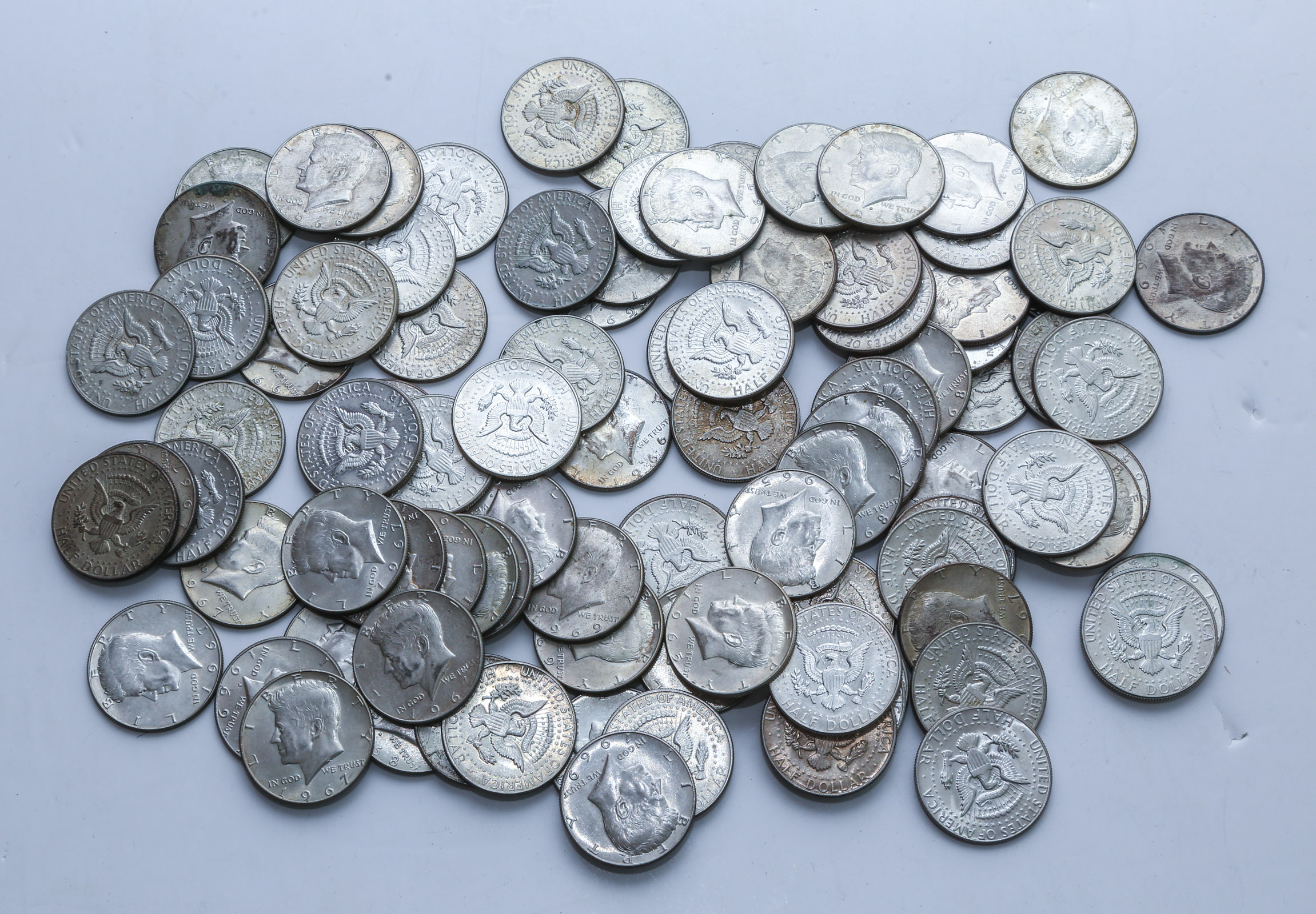 93 JFK HALVES 40 SILVER Various 3caf8e