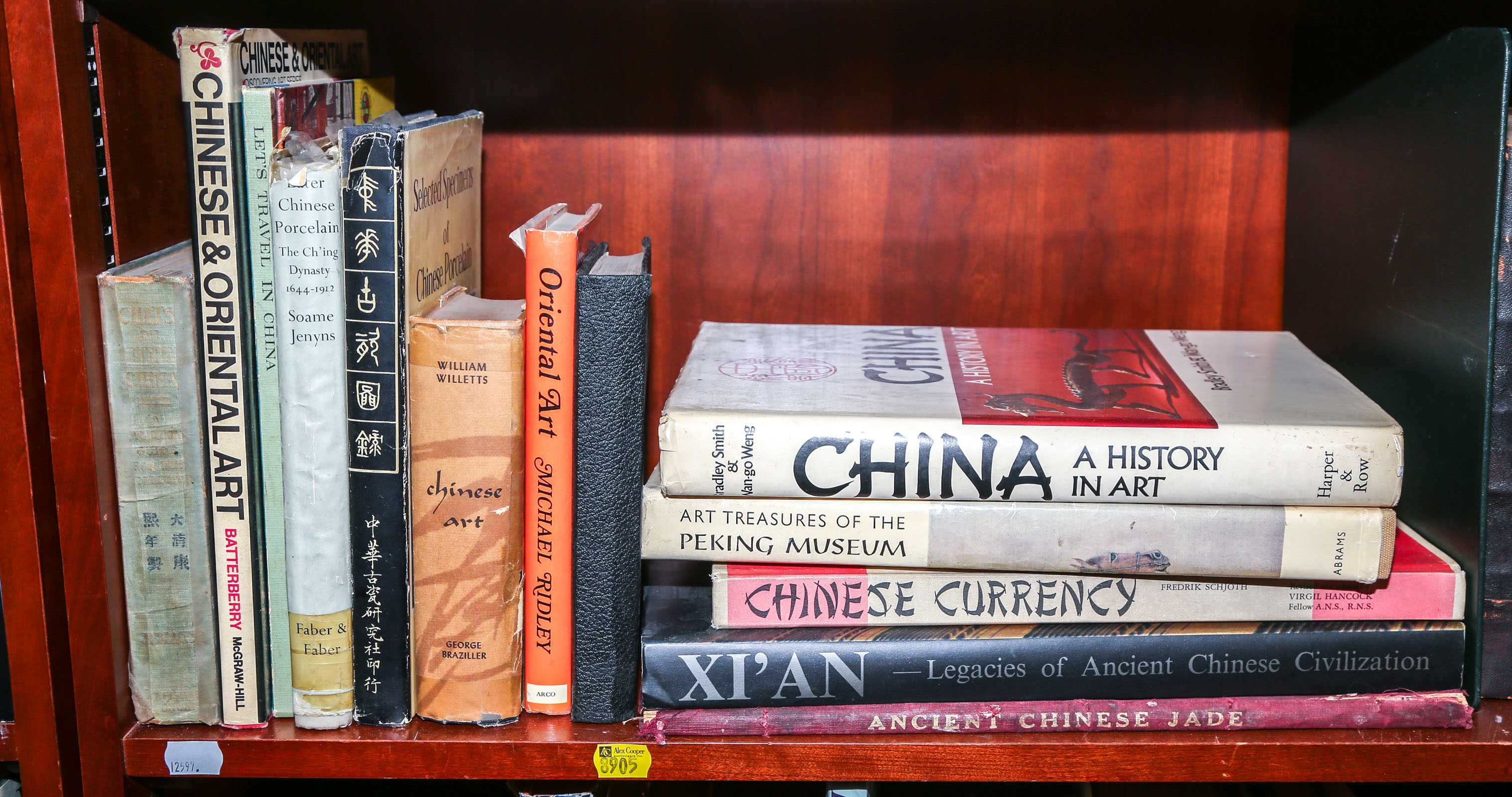 SELECTION OF BOOKS ON CHINESE ART