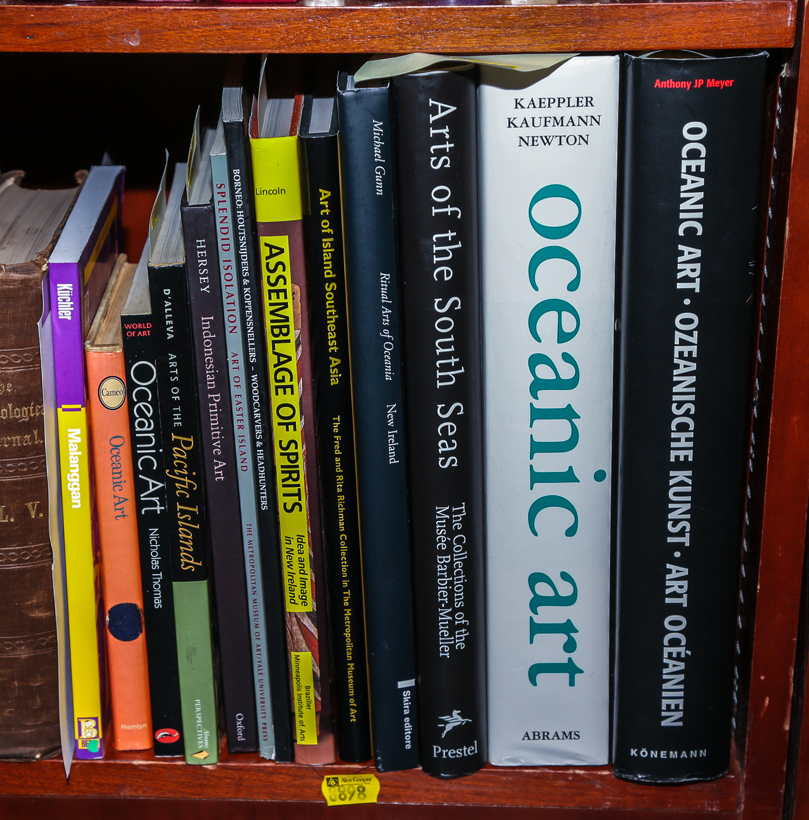 SELECTION OF BOOKS ON OCEANIC ART