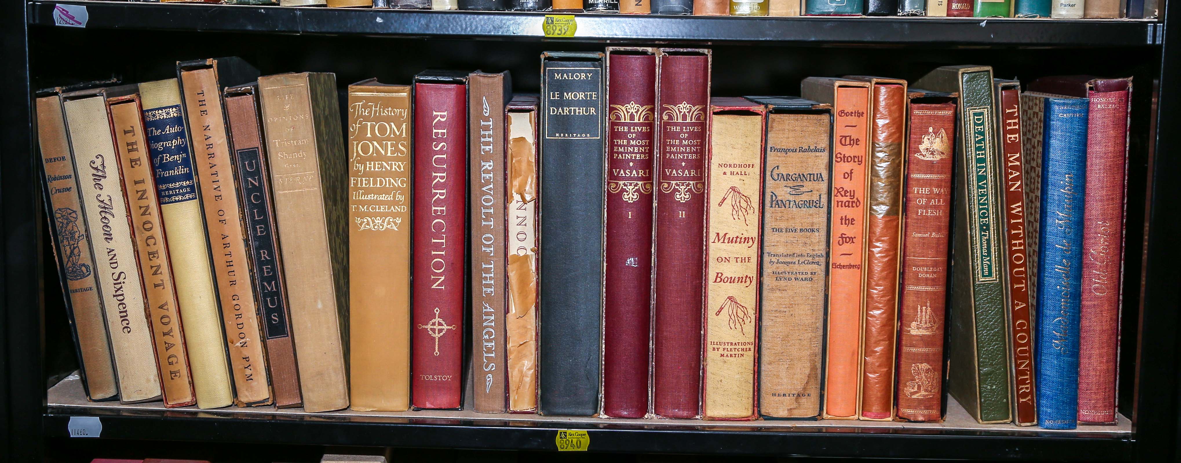 GROUP OF ATTRACTIVE BOOKS BY HERITAGE