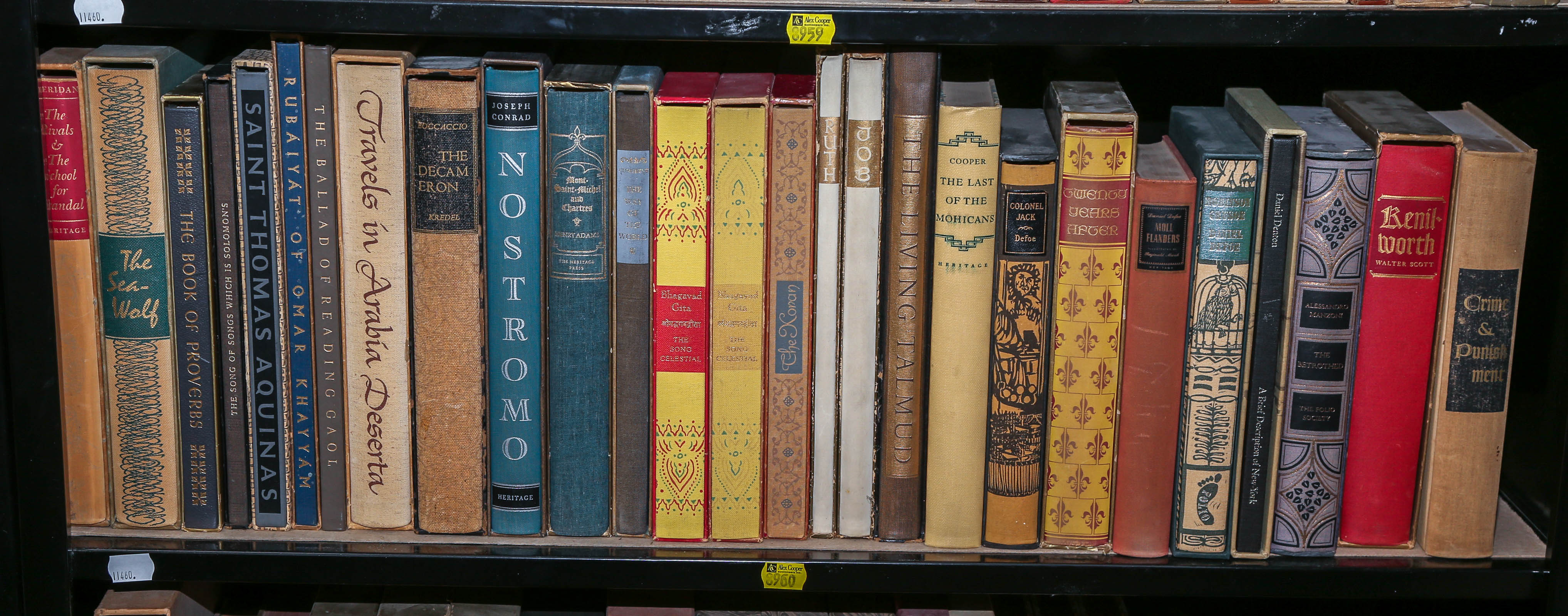 ASSORTED BOOKS ISSUED BY HERITAGE